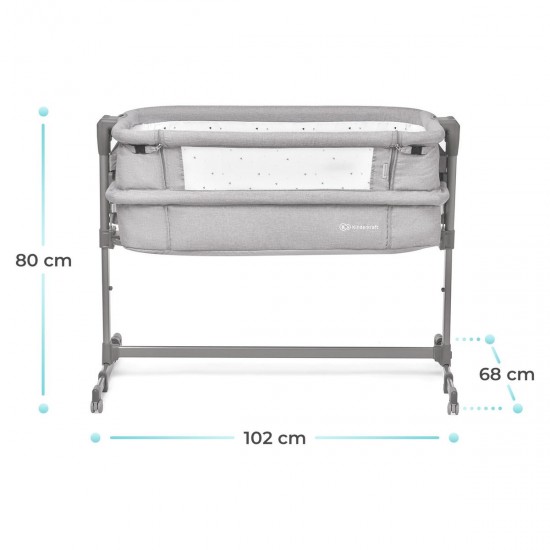 Kinderkraft neste best sale bedside crib lidl